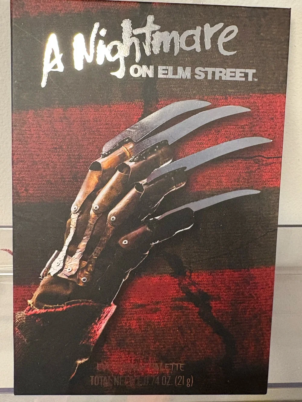 A Nightmare on Elm Street Eyeshadow Palette 🔪🌙